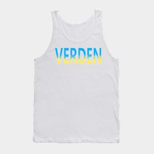 "Peace" in Norwegian Tank Top